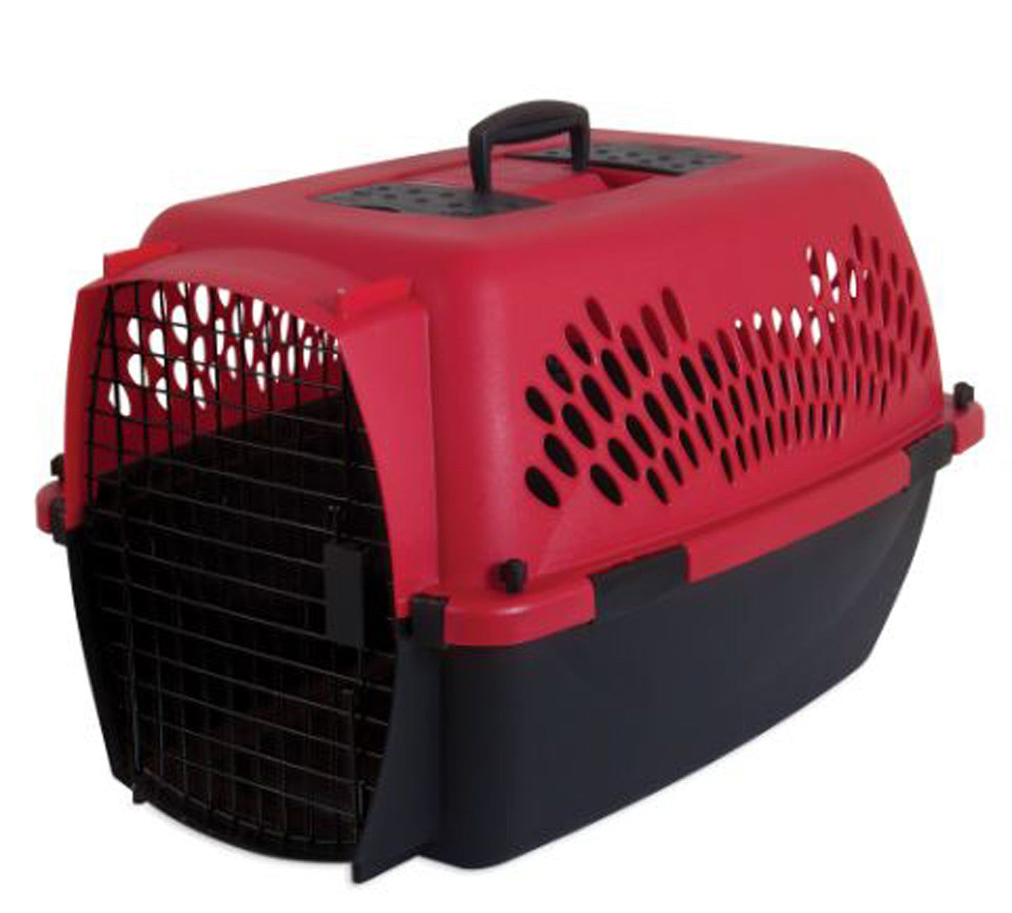 Aspen Fashion Pet Porter Dog Kennel Hard-Sided; Black 26 In ; Assorted Colors
