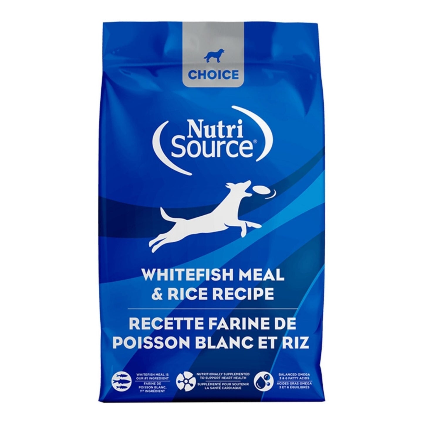 Nutrisource Dog Choice Whitefish Meal & Rice 5Lbs