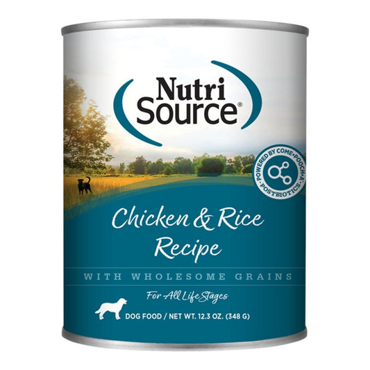 Nutrisource Dog Chicken Lamb & Oceanfish 12.3oz. (Case of 12)