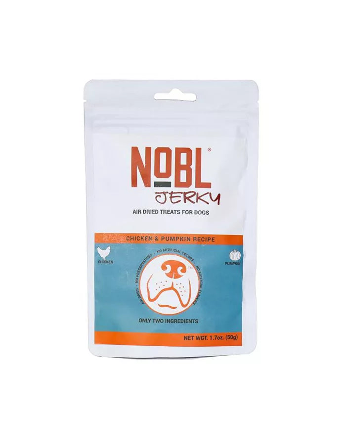 NOBL Jerky 100% Natural Air-Dried Chicken Pumpkin (1.76 oz)