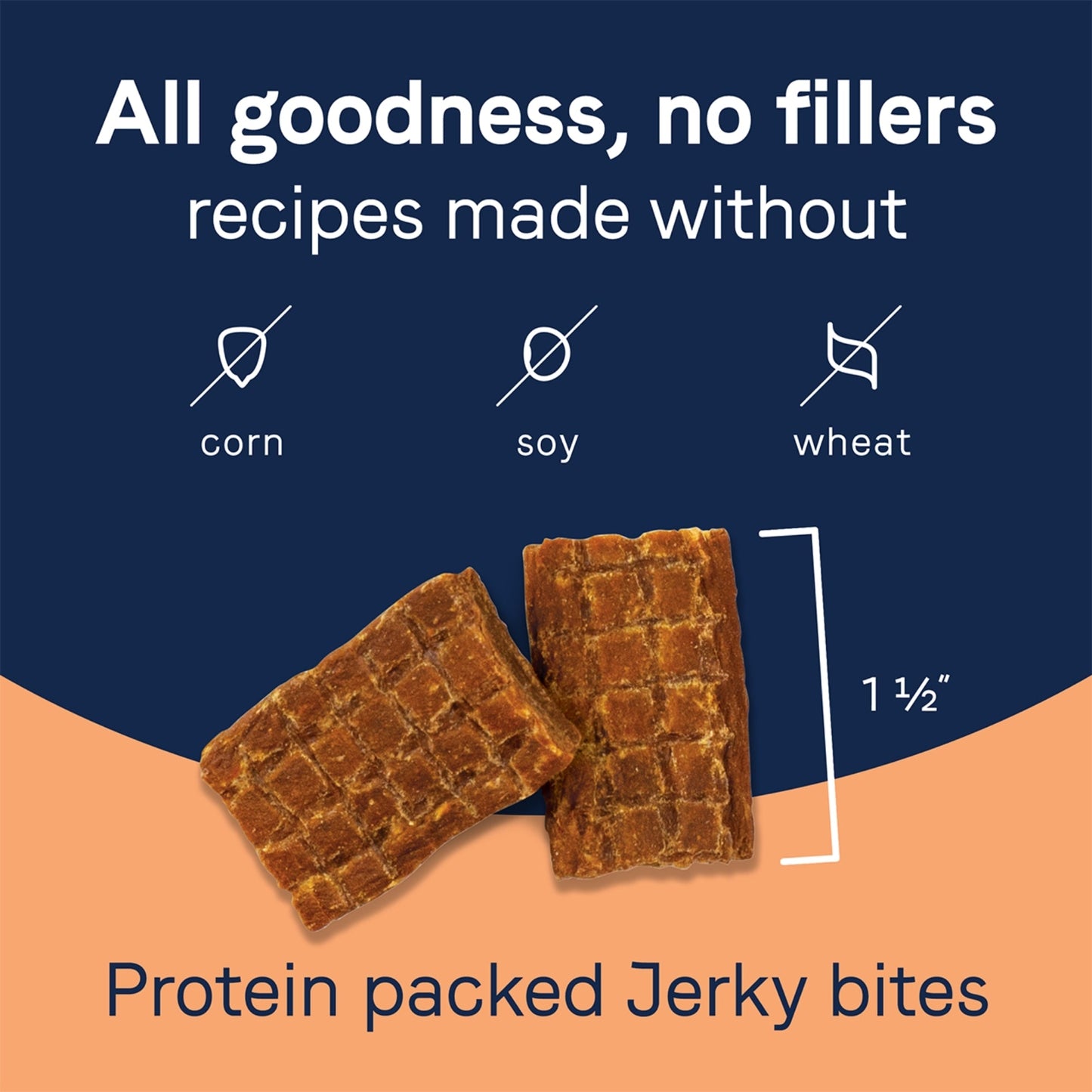 Pure Goodness Jerky Treats Salmon/Sweet Potato 4oz.