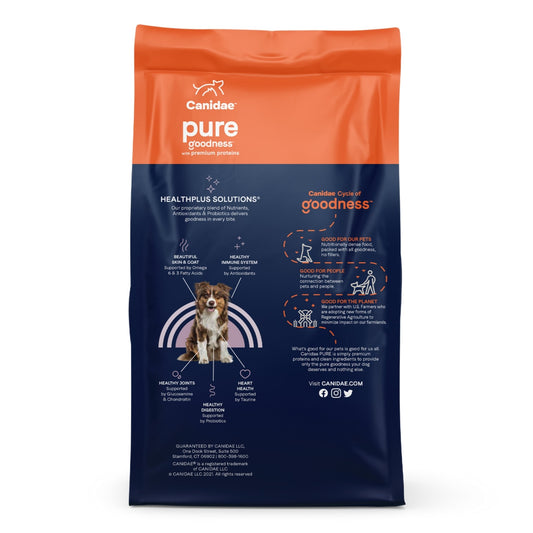 Pure Grain Free Dog Food Fresh Bison 21 Lb