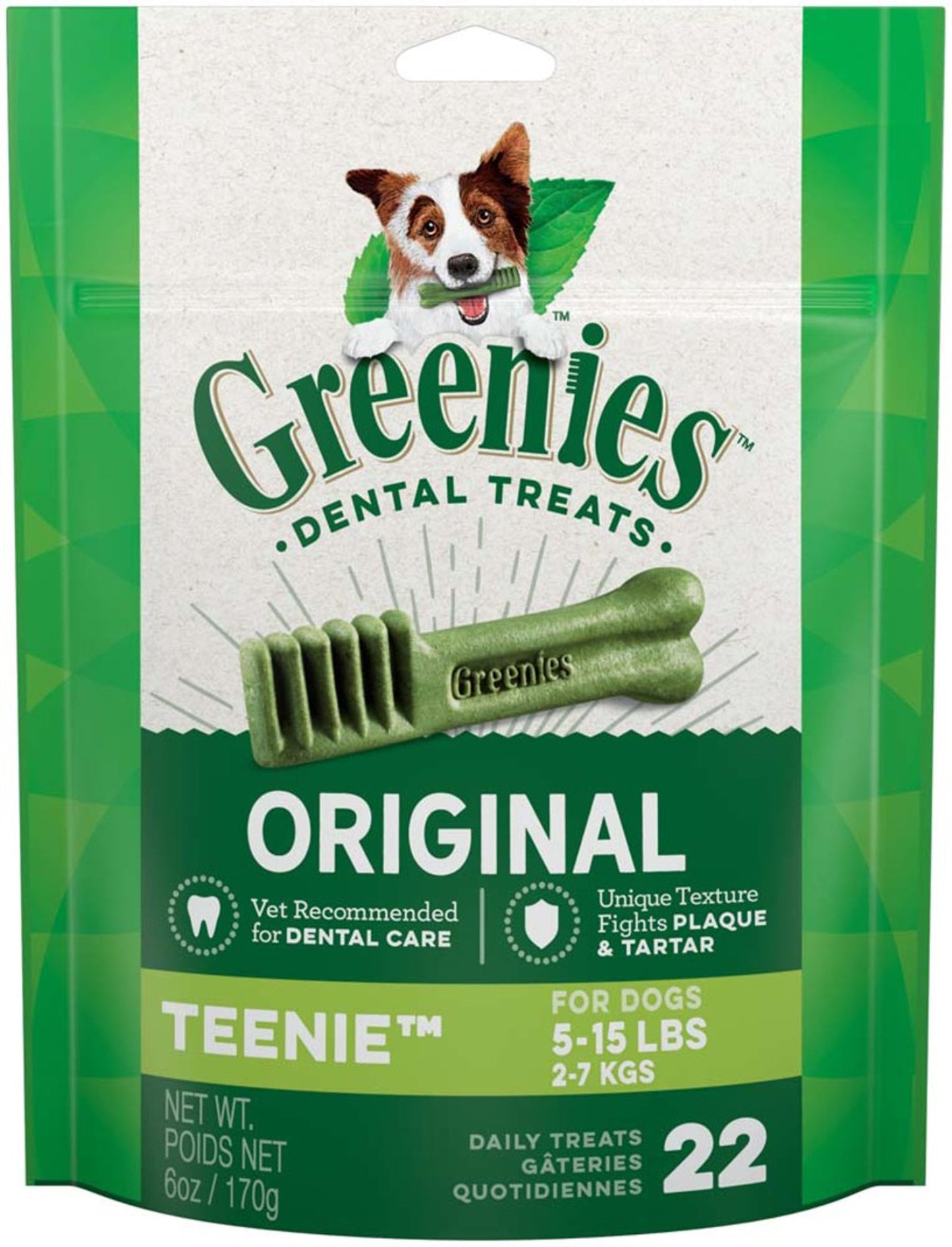 GREENIES Original Dental Treats Teenie 6oz