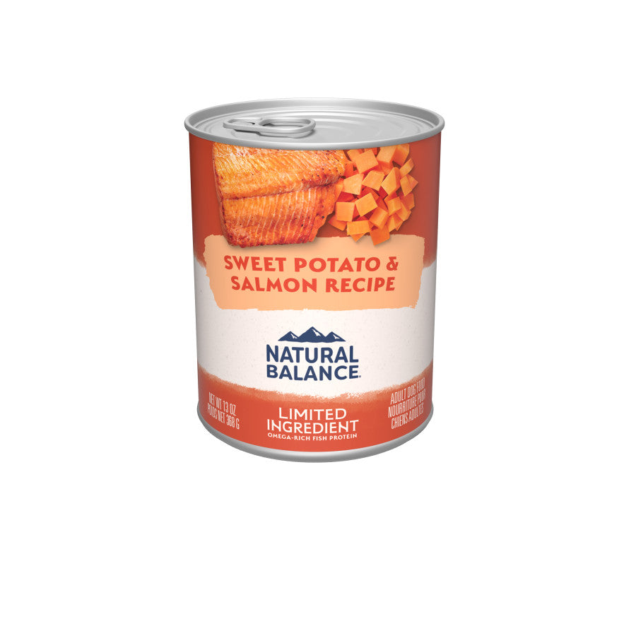 Natural Balance L.I.D. Fish & Sweet Potato Formula Canned Dog Food 13oz