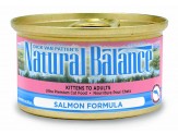 Natural Balance Pet Foods Salmon Formula Canned Cat Wet Food 5.5 oz 24 Pack