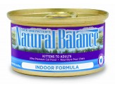 Natural Balance Pet Foods Indoor Formula Canned Cat Wet Food 5.5 oz 24 Pack