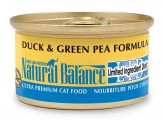 Natural Balance Pet Foods Limited Ingredient Reserve Canned Cat Food Duck & Green Pea 5.5oz