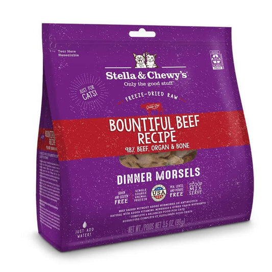 Stella & Chewy's Bountiful Beef Freeze Dried Raw Dinner Morsels 18oz. Default Title