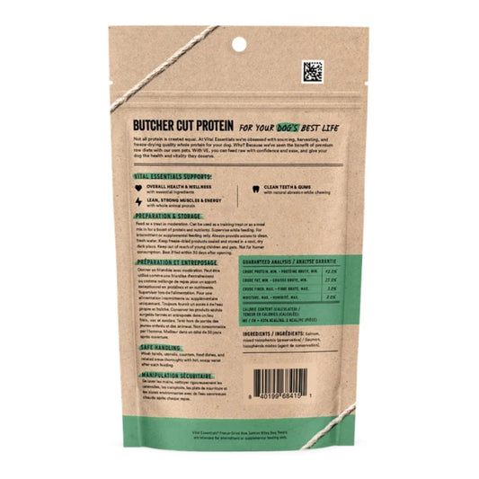 Vital Essentials Dog Freeze-Dried Treat Bites Salmon 2.5oz.