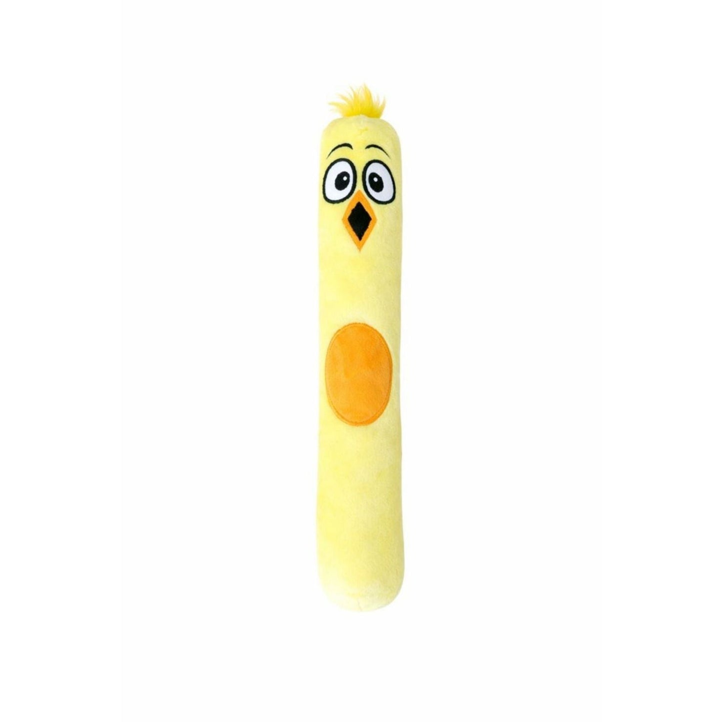 GURU Fry Guys Barnyard Dog Toy Chicky, Yellow, 1ea/LG