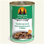 Weruva Dog Thats My Jam! with Chicken and Lamb in Gele 14oz. Case Of 12