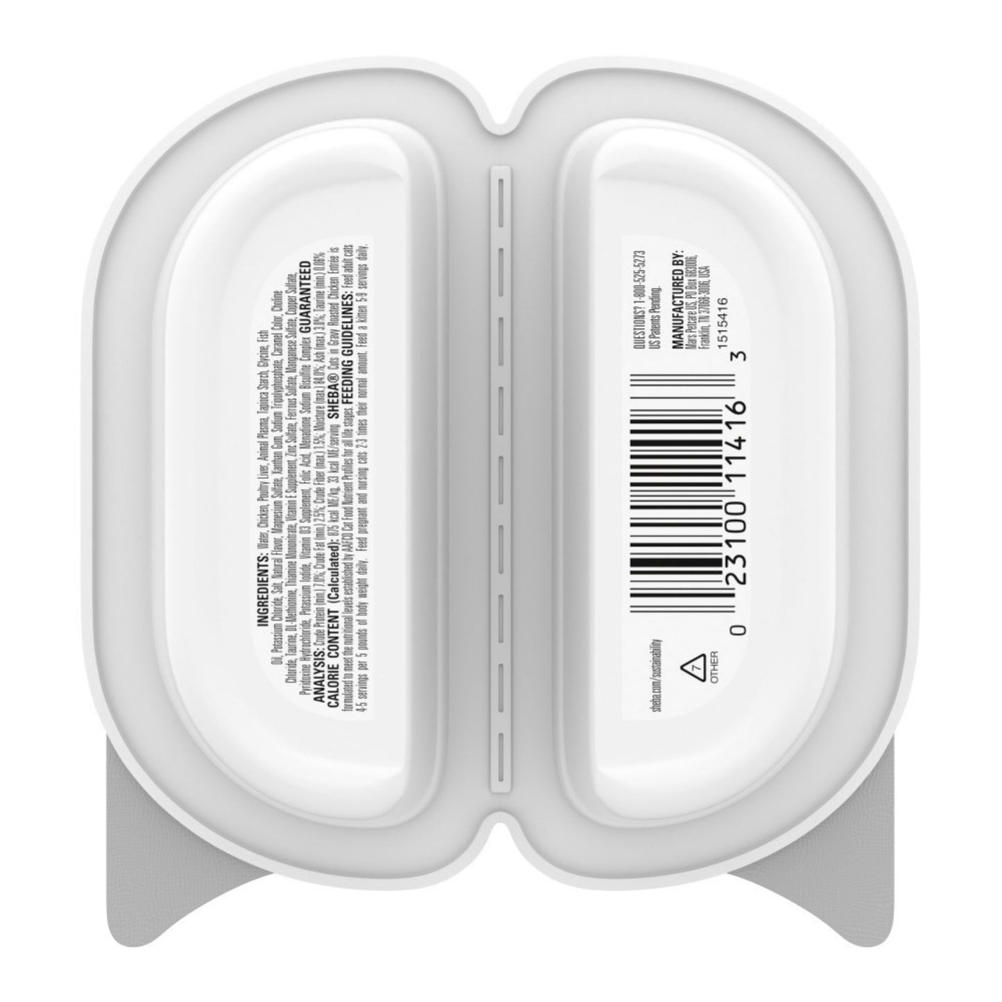 Sheba Perfect Portions Cuts in Gravy Wet Cat Food Roasted Chicken 2.6oz 24pk