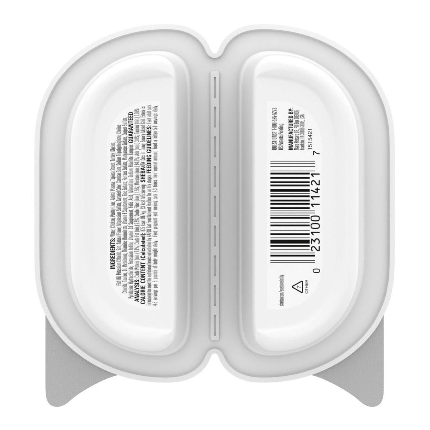 Sheba Perfect Portions Cuts in Gravy Wet Cat Food Savory Mixed Grill 2.6oz