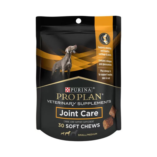 Purina Pro Plan Veterinary Diets Joint Supplement for Dogs, Hip & Joint Soft Chews for Small Dogs, 30 count