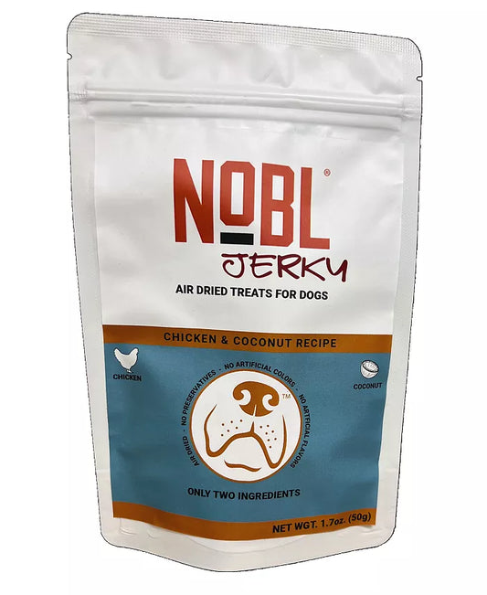 NOBL Jerky 100% Natural Air-Dried Chicken  Coconut (1.76 oz)