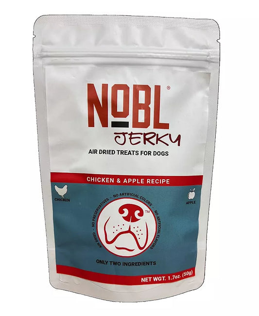NOBL Jerky 100% Natural Air-Dried Chicken  Apple (1.76 oz)