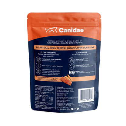 Pure Goodness Jerky Treats Salmon/Sweet Potato  4oz.