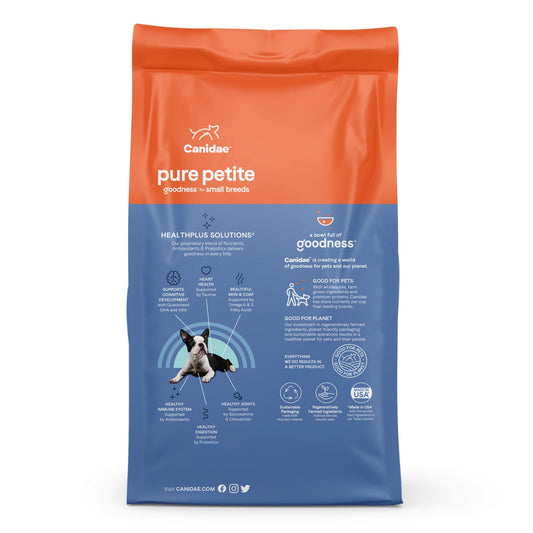 CANIDAE PURE Goodness Petite Freeze-Dried Small Breed Puppy Food Chicken 4lb
