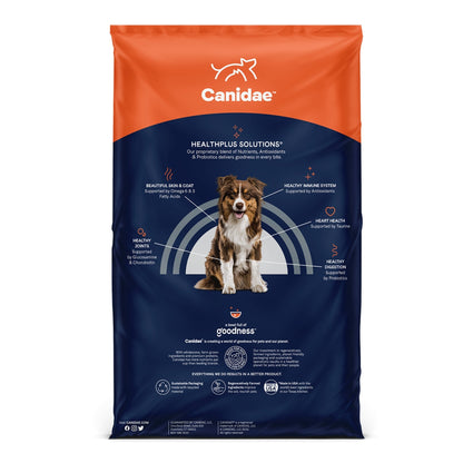CANIDAE PURE Farm To Bowl GrainFree LID Dry Dog Food Duck  Sweet Potato, 1ea/4 lb