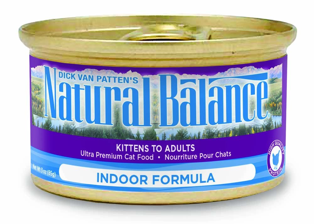 Natural Balance Pet Foods Original Ultra Indoor Canned Cat Food Chicken 5.5oz
