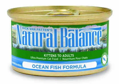 Natural Balance Pet Foods Original Ultra Canned Cat Food Ocean Fish 5.5oz