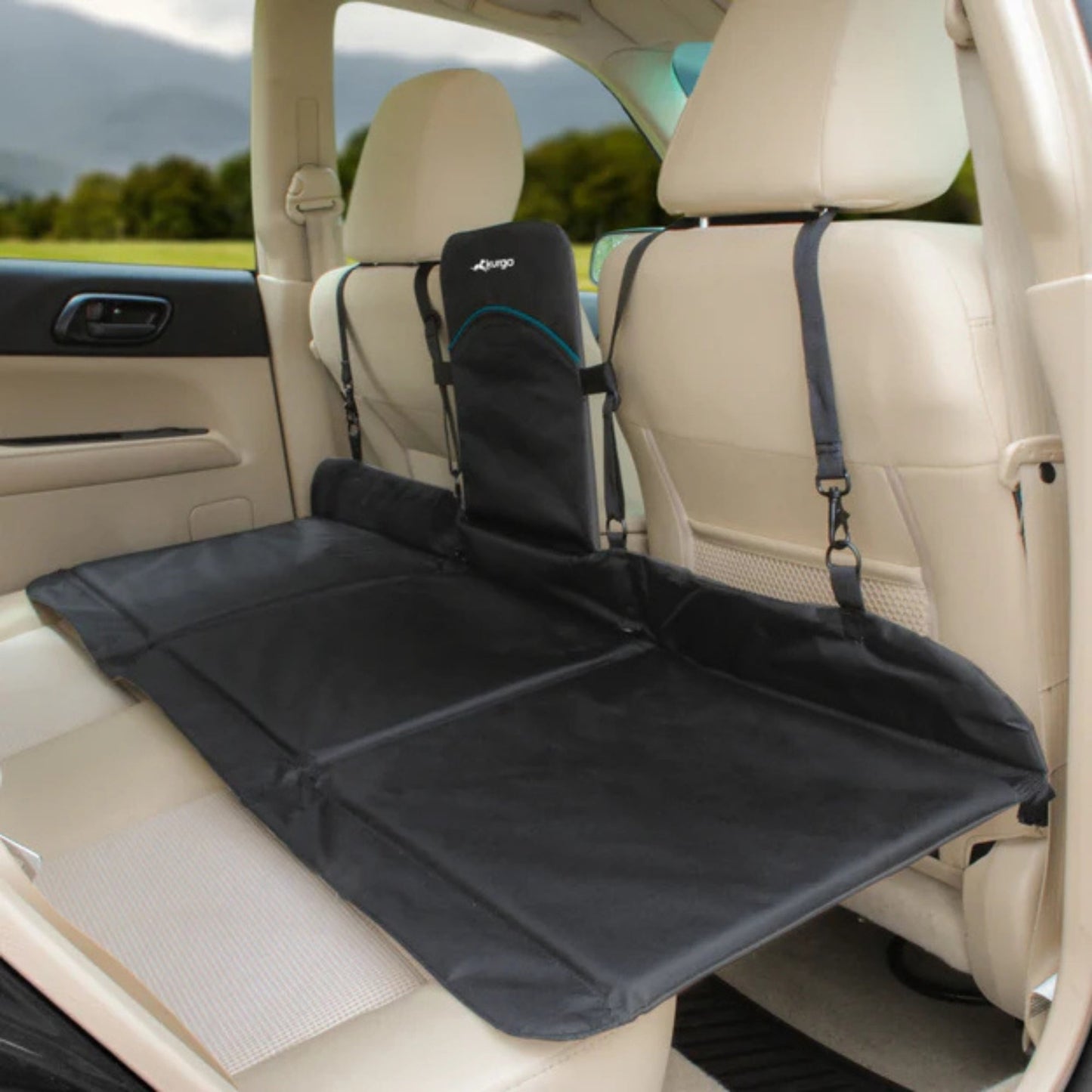 Kurgo Dog Rover Backseat Bridge Black/Charcoal