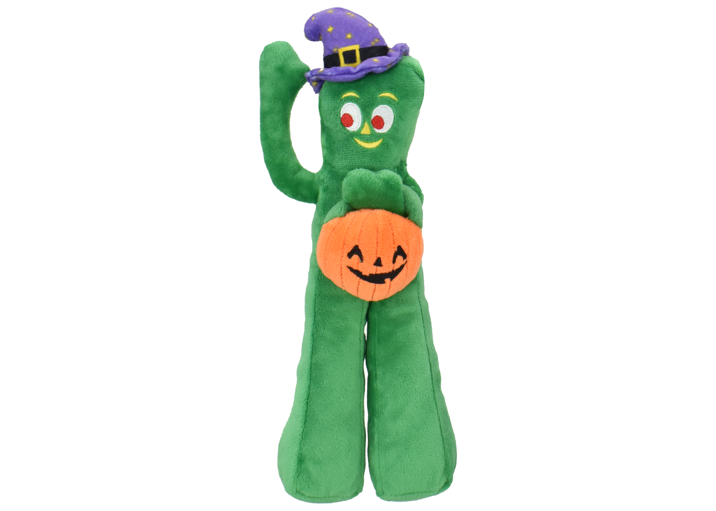 Gumby Plush Witch with Pumpkin 10"
